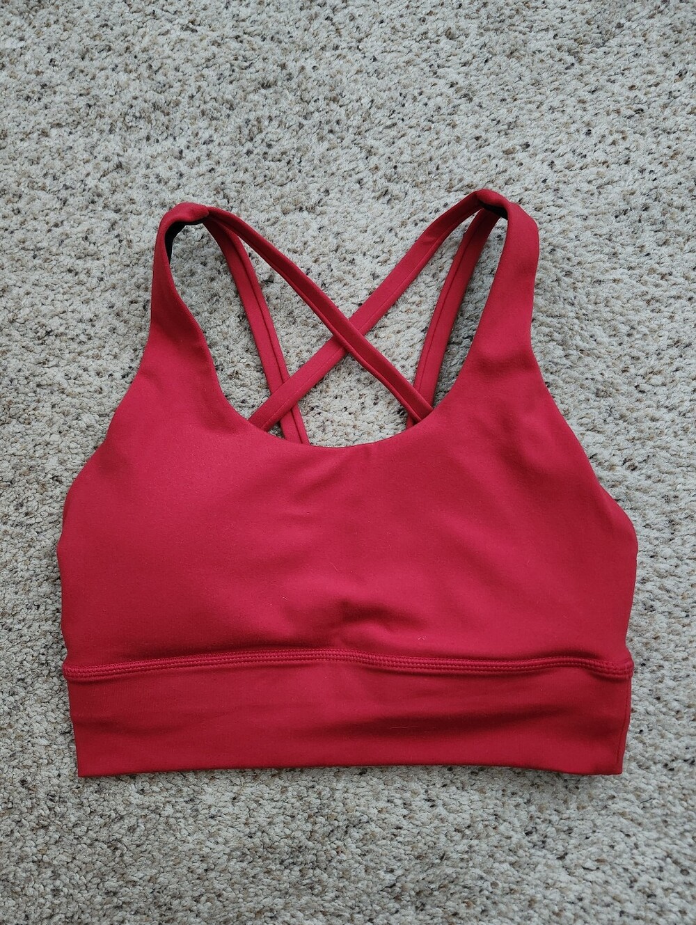 Ethos Red Sports Bra
